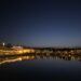 A night shot of Tavira